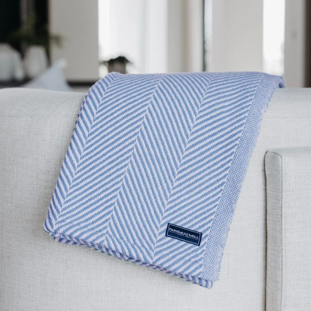 Monhegan Cotton Throw Without Fringe