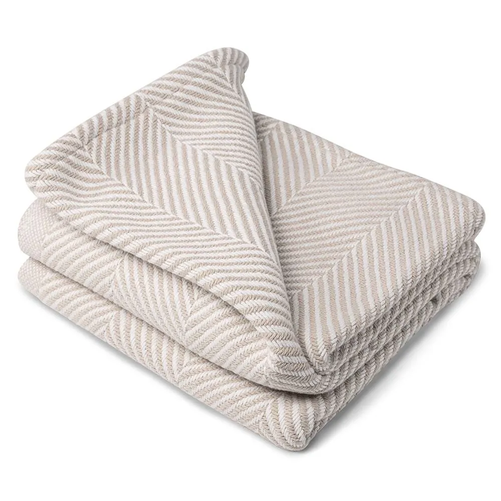 Monhegan Cotton Throw Without Fringe