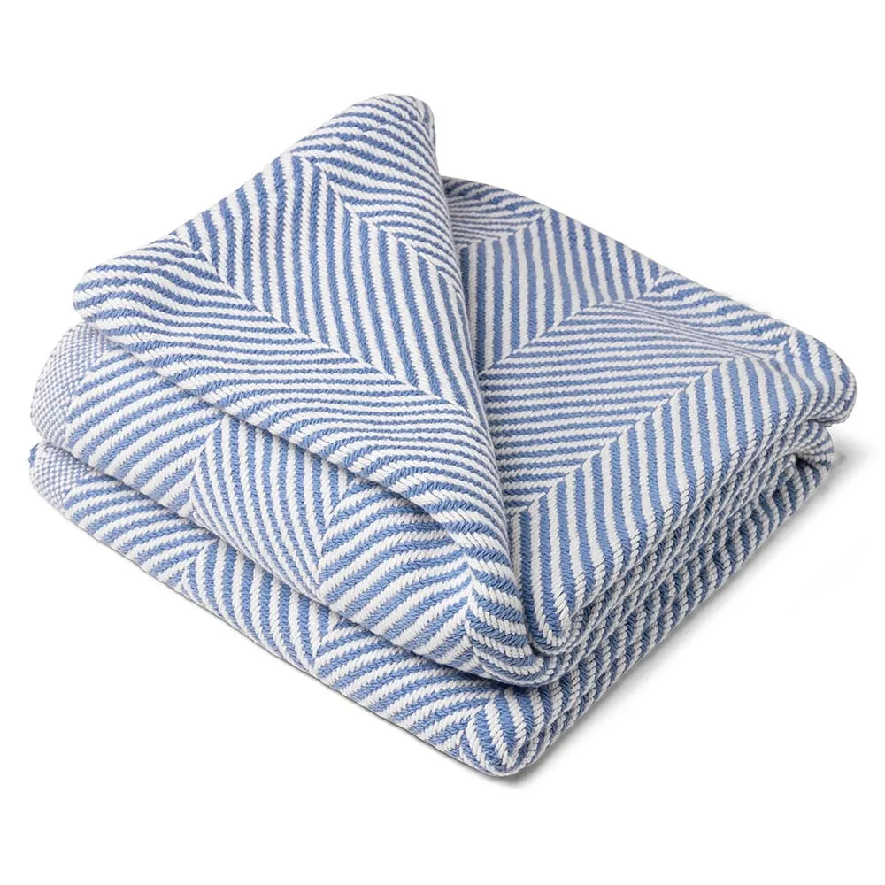 Monhegan Cotton Throw Without Fringe