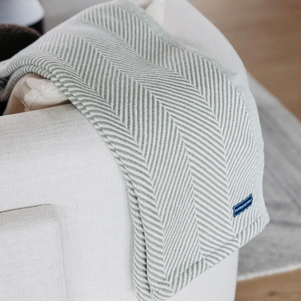 Monhegan Cotton Throw Without Fringe