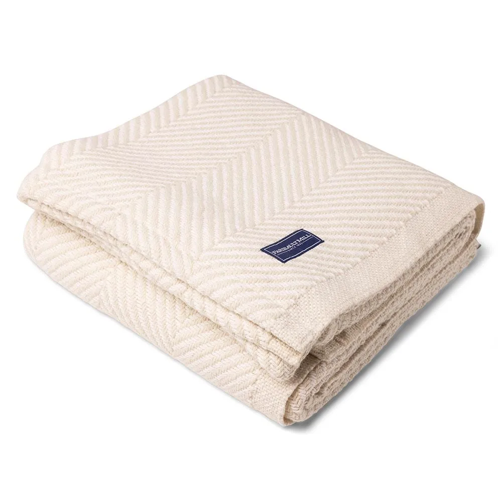 Monhegan Cotton Throw Without Fringe