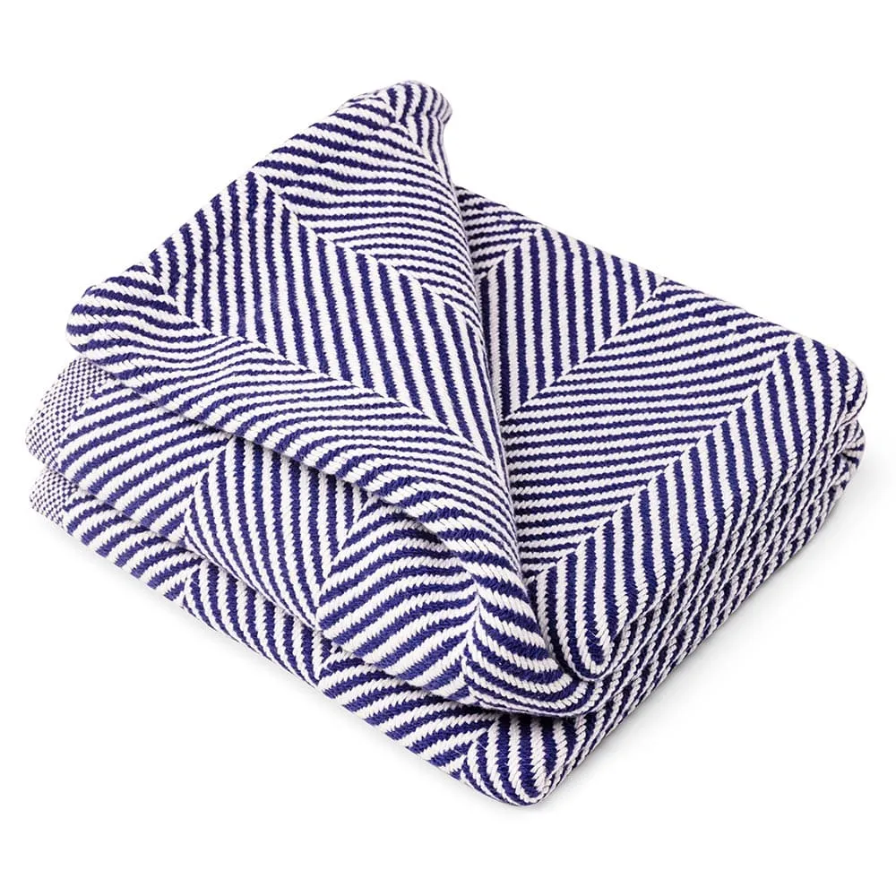 Monhegan Cotton Throw Without Fringe