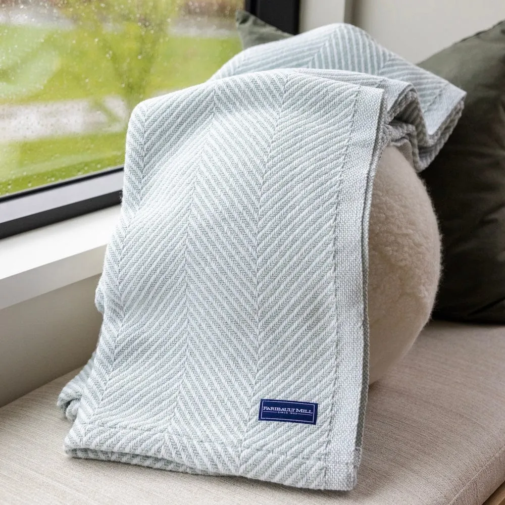 Monhegan Cotton Throw Without Fringe