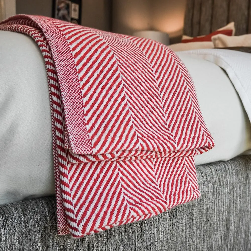 Monhegan Cotton Throw Without Fringe