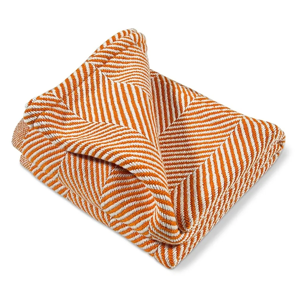 Monhegan Cotton Throw Without Fringe
