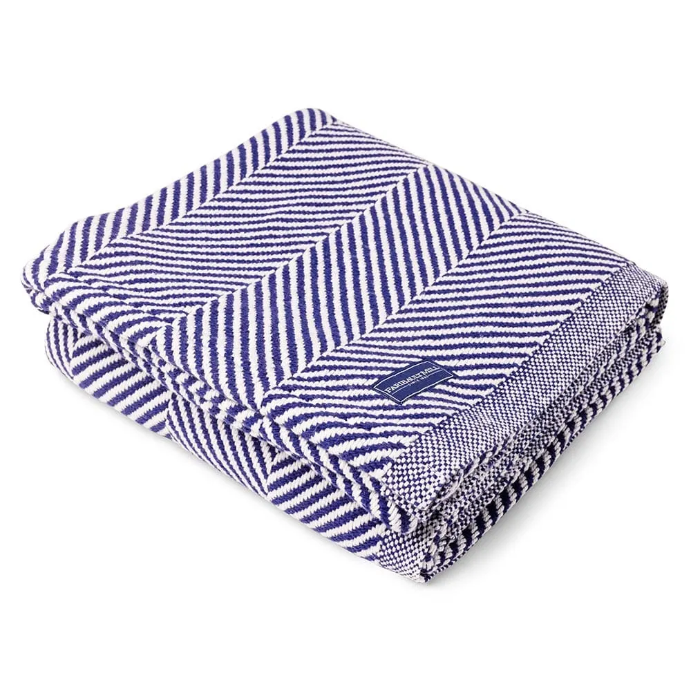 Monhegan Cotton Throw Without Fringe
