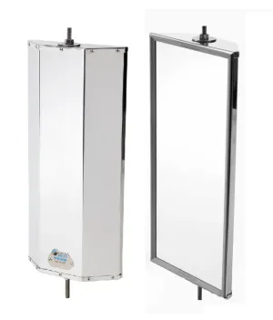 MotoMirror Traditional Driver & Passenger Heated & Motorized Truck Mirrors with Switch & Harness – Deluxe Kit PN 7-2386