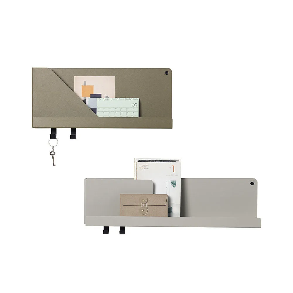 muuto | folded shelves | medium 63cm | olive