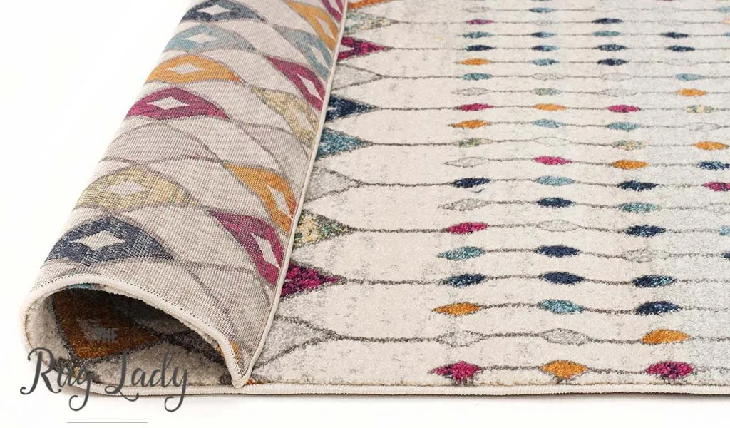 Mystique Multicoloured Tribal Pattern Hallway Runner