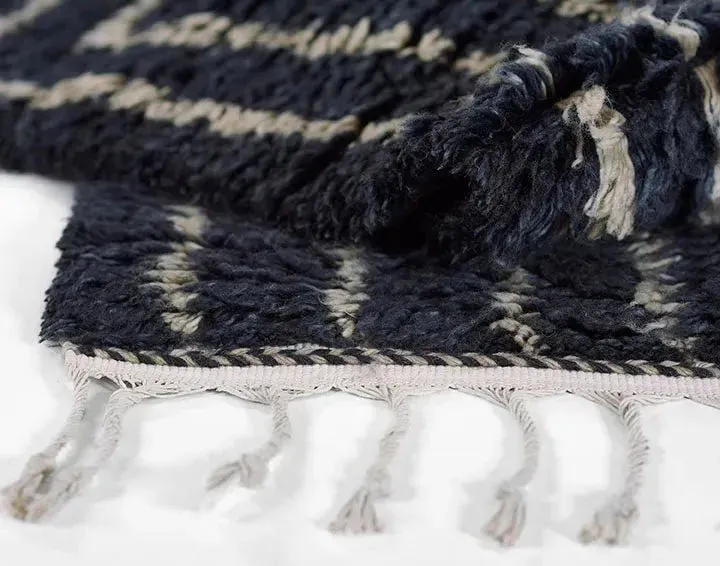 Neo Moroccan NEM-4 Navy Rug
