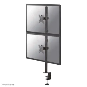 Neomounts Fpma-D550dv Mounting Kit - For 2 Lcd Displays - Black