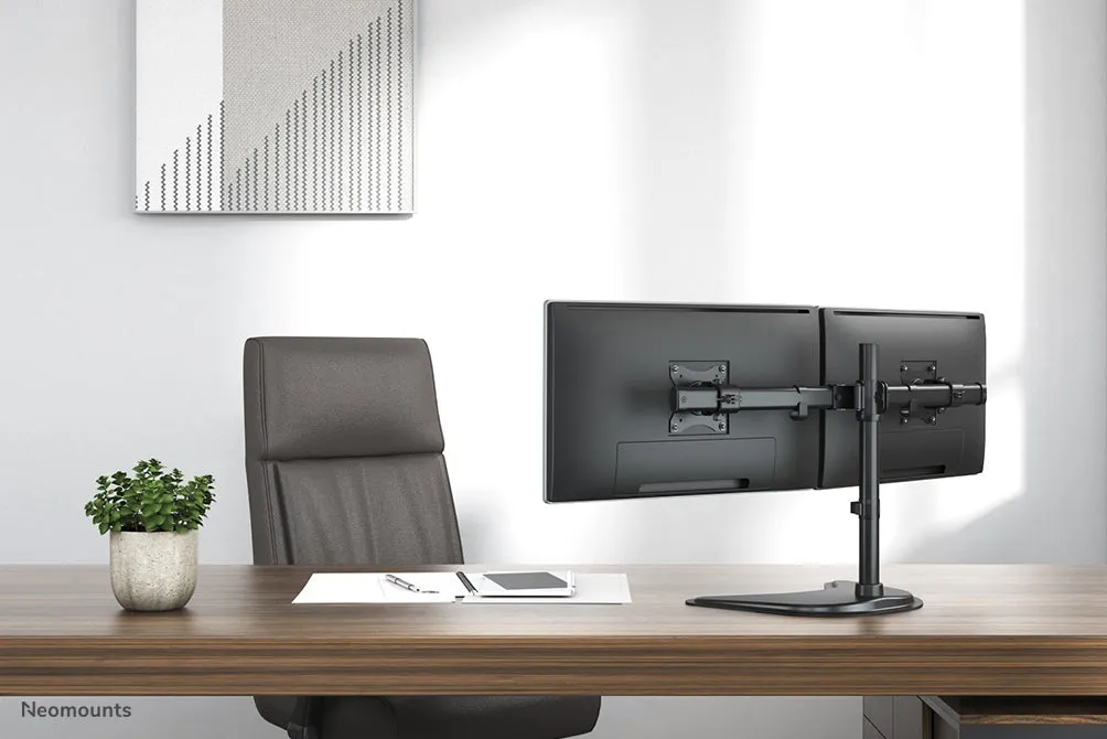 Neomounts Nm-D335d Stand - Full-Motion - For 2 Lcd Displays - Black
