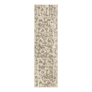 New - 2'x7' Eliot Geo Runner Rug Tan/Beige/Gray - Threshold