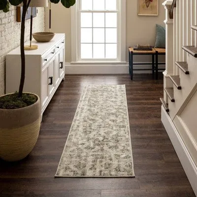 New - 2'x7' Eliot Geo Runner Rug Tan/Beige/Gray - Threshold