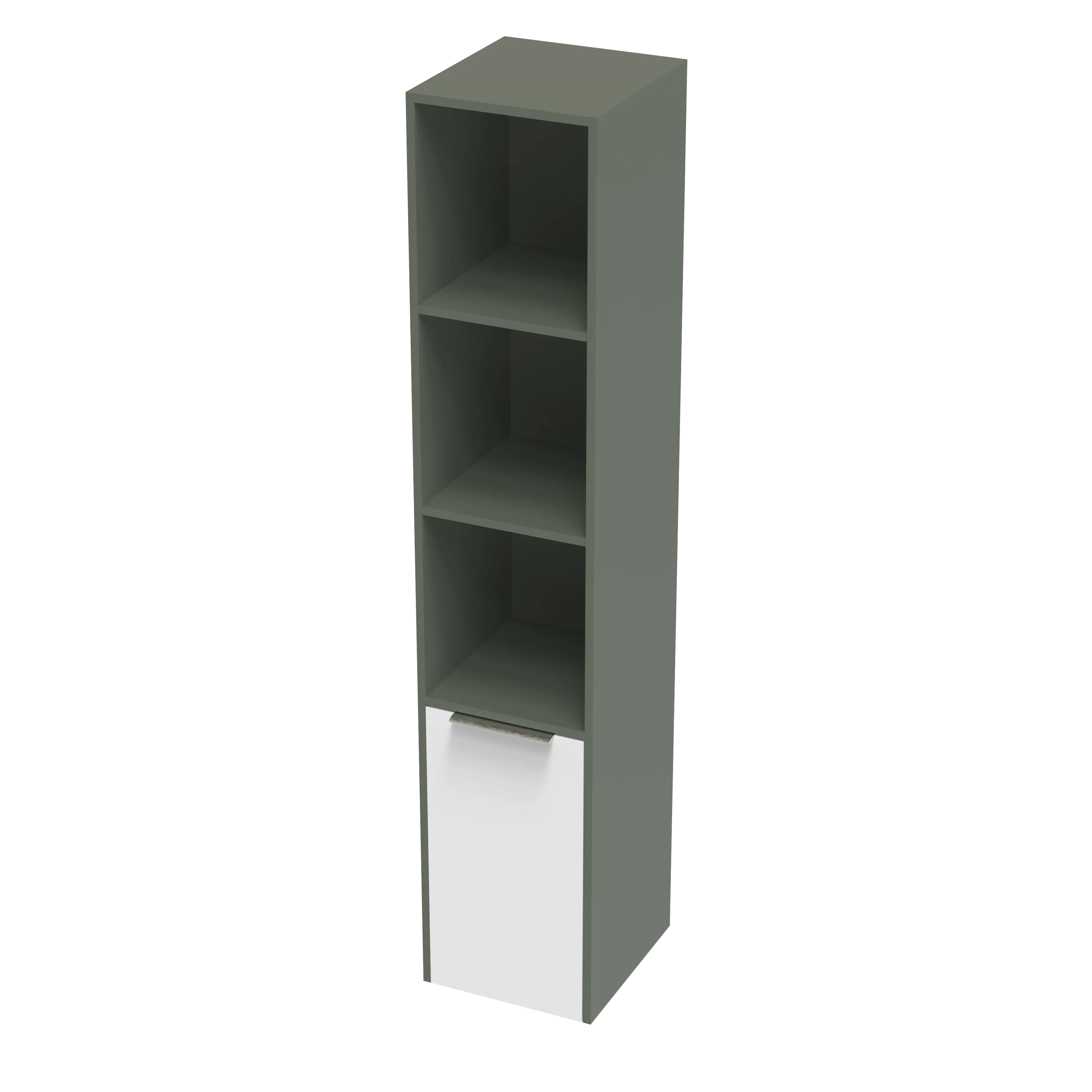 Nikau Bathroom 350mm Two Tone Storage Tower