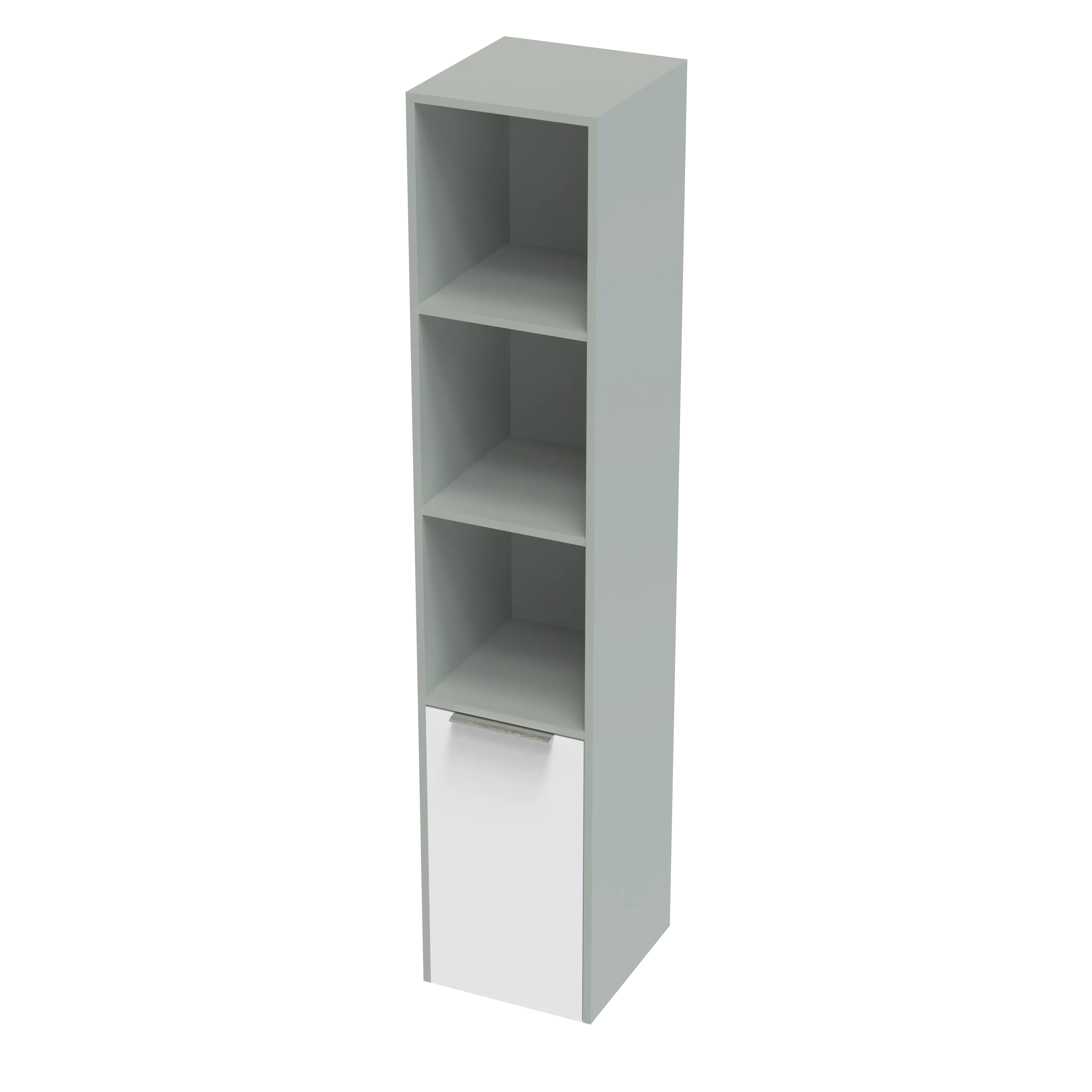 Nikau Bathroom 350mm Two Tone Storage Tower