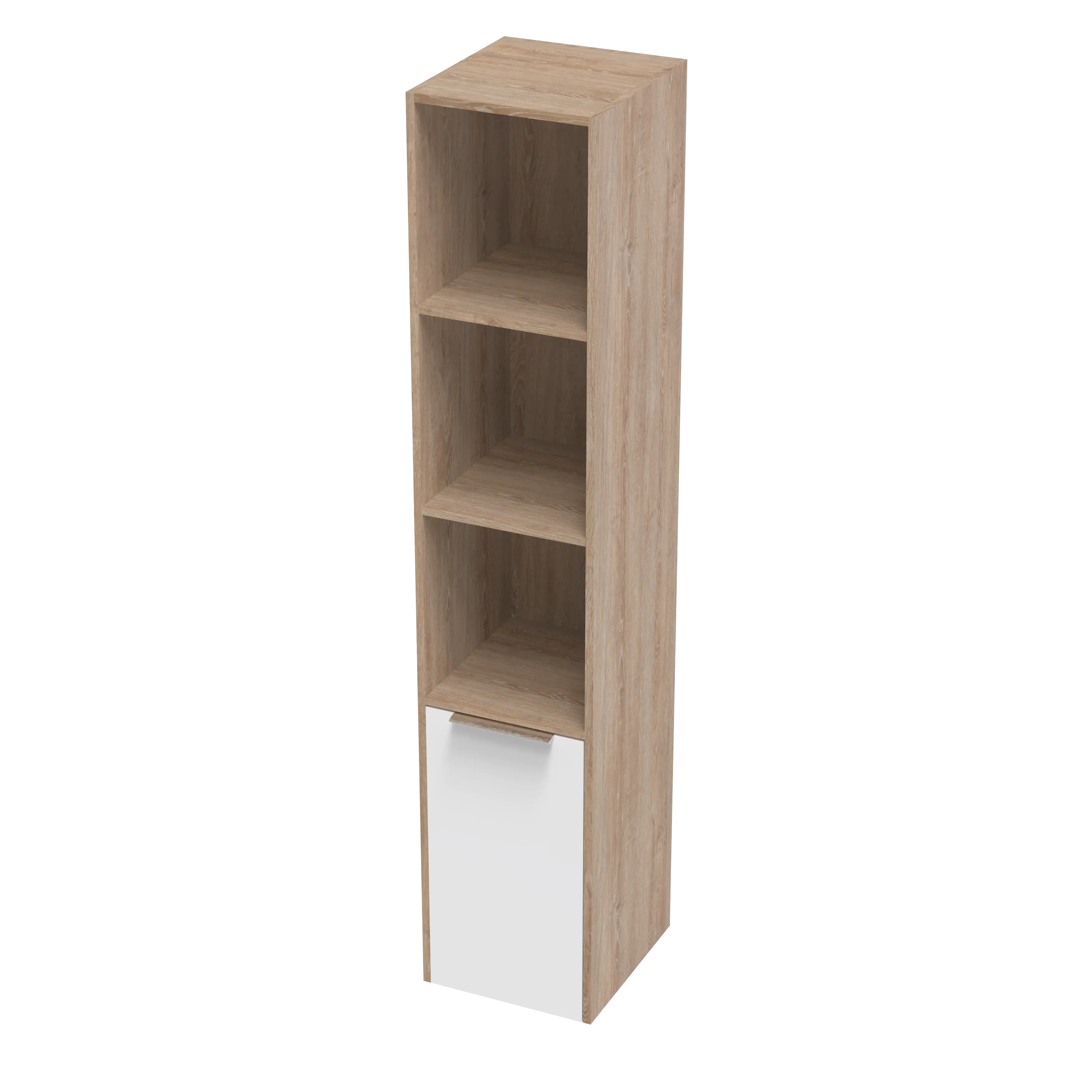 Nikau Bathroom 350mm Two Tone Storage Tower
