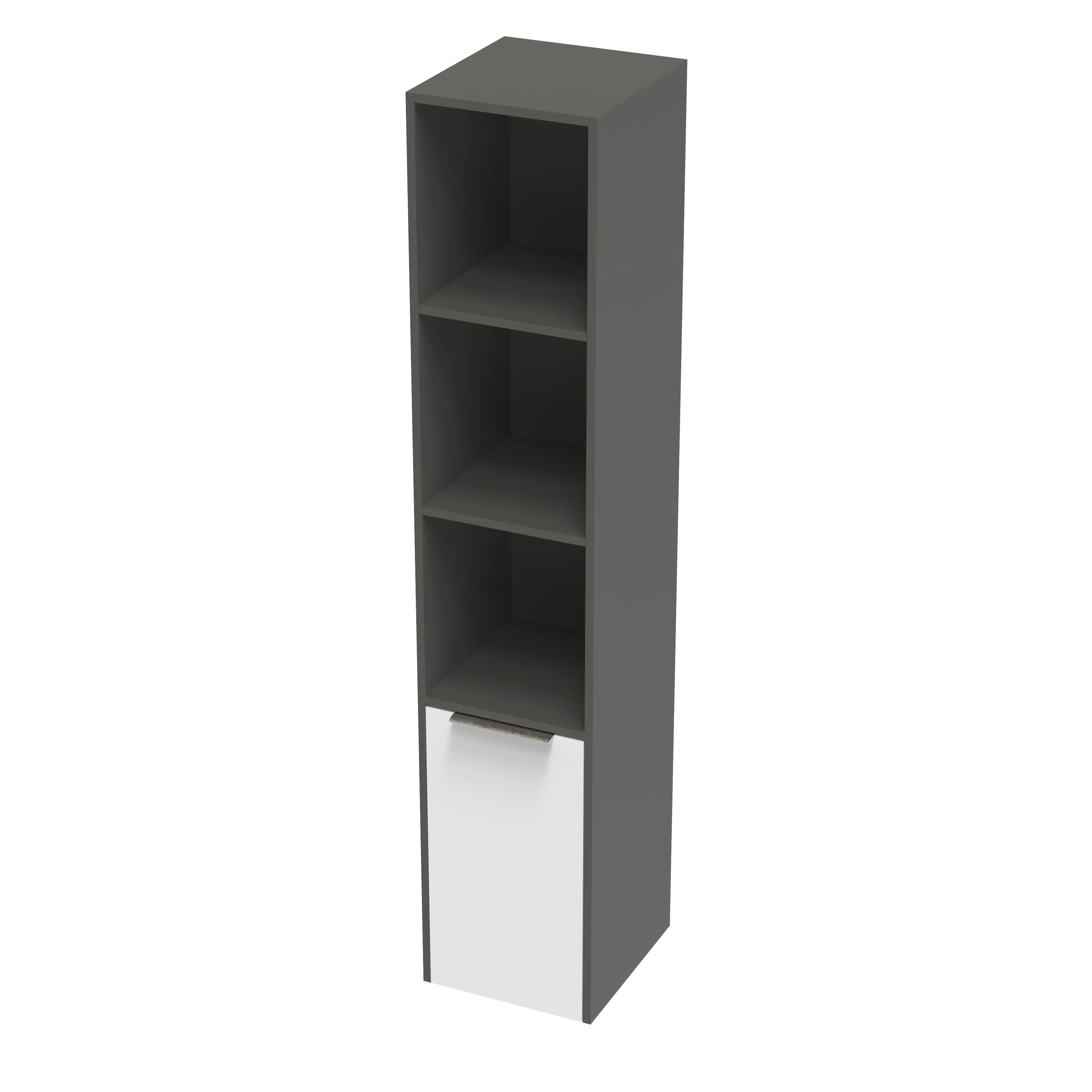 Nikau Bathroom 350mm Two Tone Storage Tower