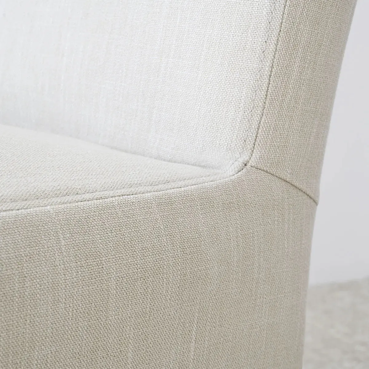 North Beige Fully Upholstered Dining Chair (Set of 2)