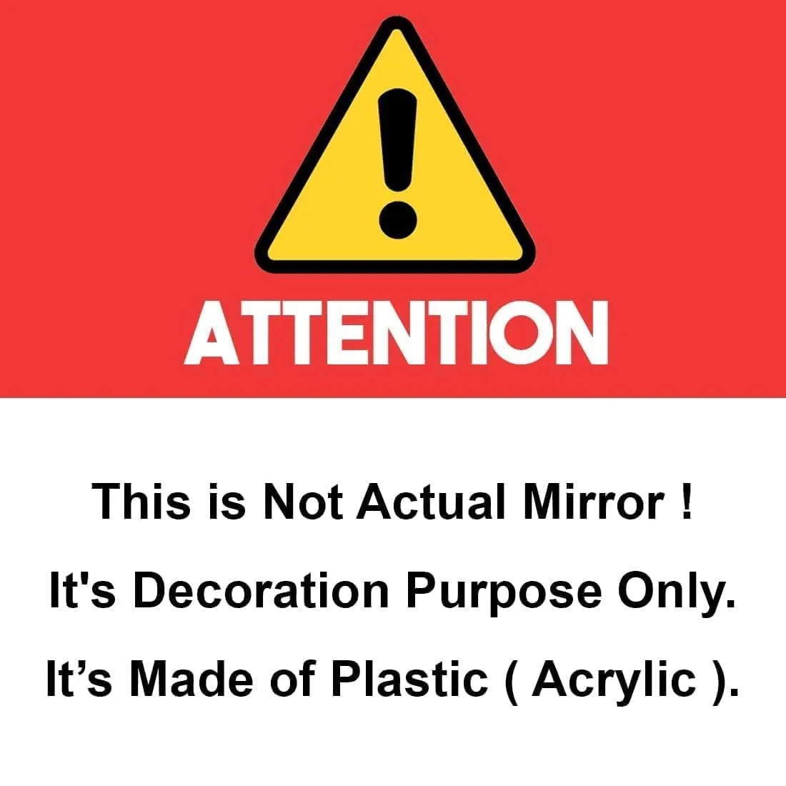 Oval Shape Adhesive Mirror Sticker for Wall On Tiles Bathroom, Bedroom Living Room 20 * 30 CM, Silver, Unframed
