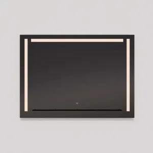 Oxygen Skylight 3-0304-15 Designer Square Mirror 48x48 Inch - Black