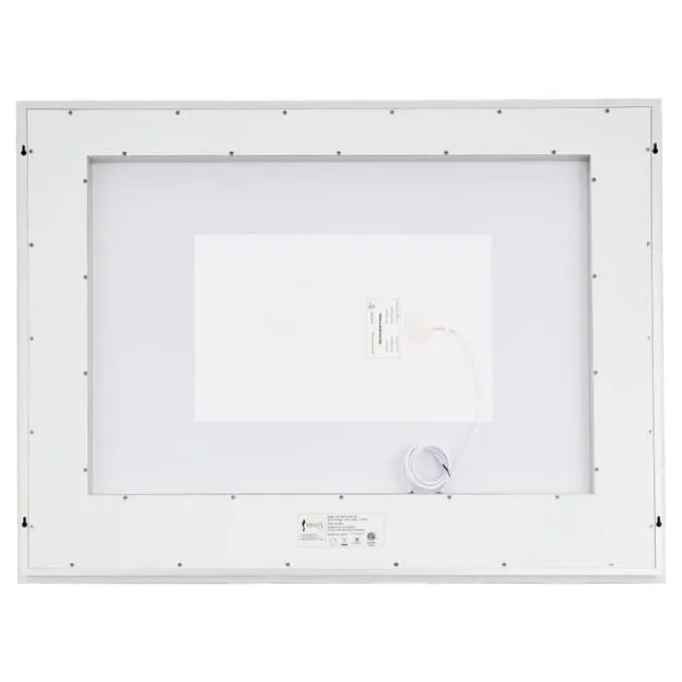 Oxygen Skylight 3-0304-15 Designer Square Mirror 48x48 Inch - Black
