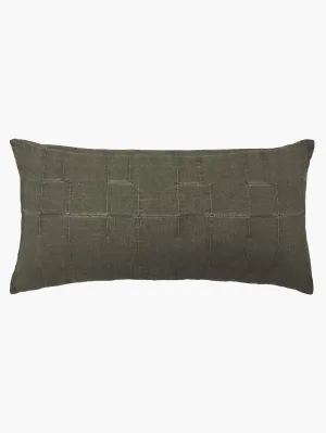 Palermo Olive French Linen Cushion