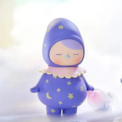 POP MART PUCKY Elf Sleeping Baby Series Blind Box | Magical Anime Collectible Figures