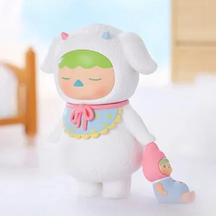 POP MART PUCKY Elf Sleeping Baby Series Blind Box | Magical Anime Collectible Figures