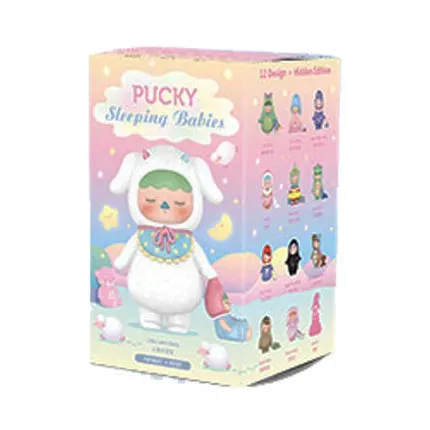 POP MART PUCKY Elf Sleeping Baby Series Blind Box | Magical Anime Collectible Figures