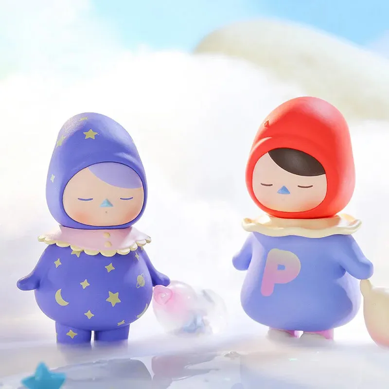 POP MART PUCKY Elf Sleeping Baby Series Blind Box | Magical Anime Collectible Figures