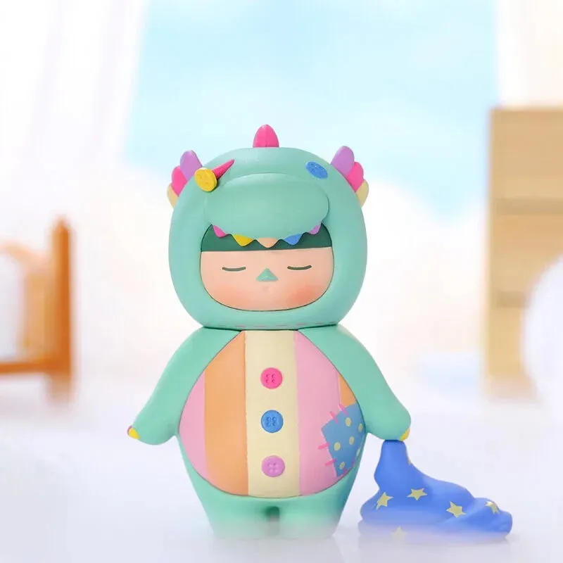 POP MART PUCKY Elf Sleeping Baby Series Blind Box | Magical Anime Collectible Figures
