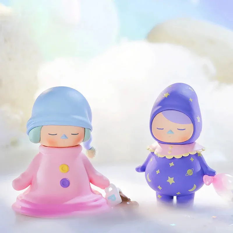 POP MART PUCKY Elf Sleeping Baby Series Blind Box | Magical Anime Collectible Figures