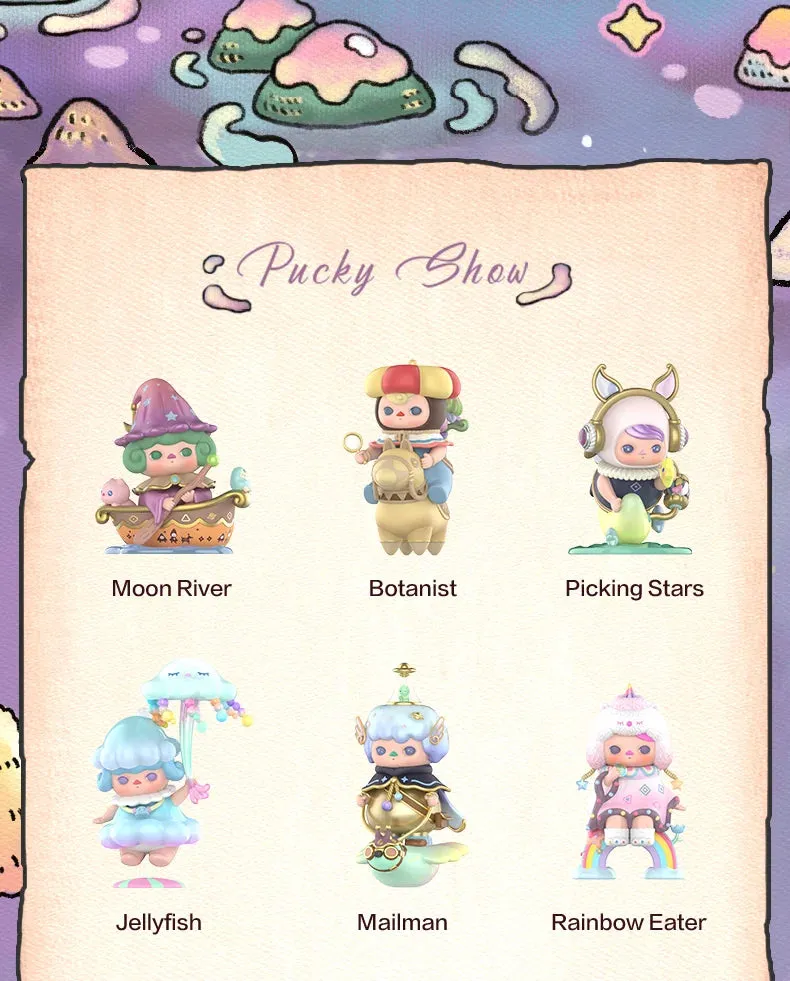 POP MART Pucky What Are The Fairies Doing Series Blind Box | Enchanting Anime Collectible Figures