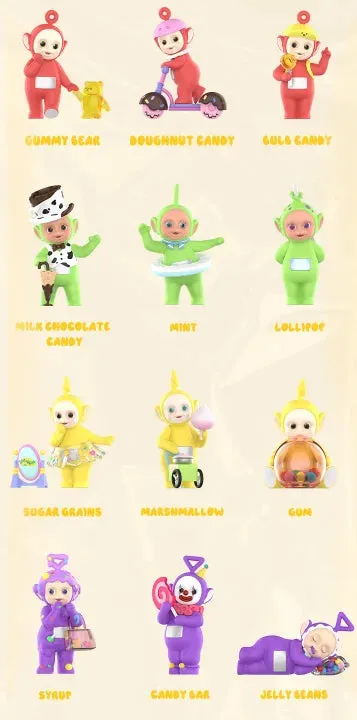POP MART Teletubbies Fantasy Candy World Series Blind Box | Cute Anime Collectible Figures