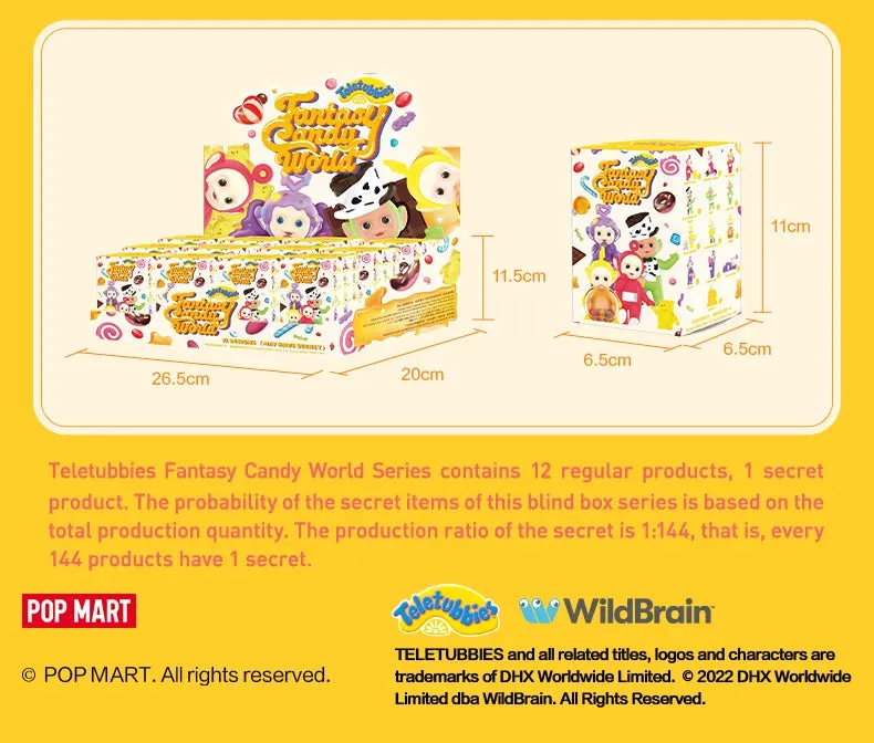 POP MART Teletubbies Fantasy Candy World Series Blind Box | Cute Anime Collectible Figures