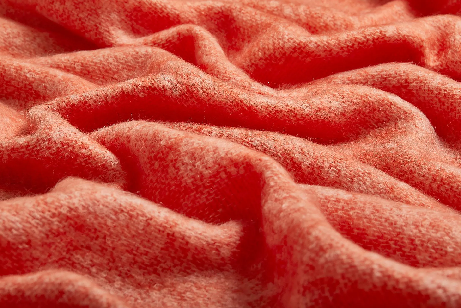 Poppy Mooneen Mohair Throw Blanket