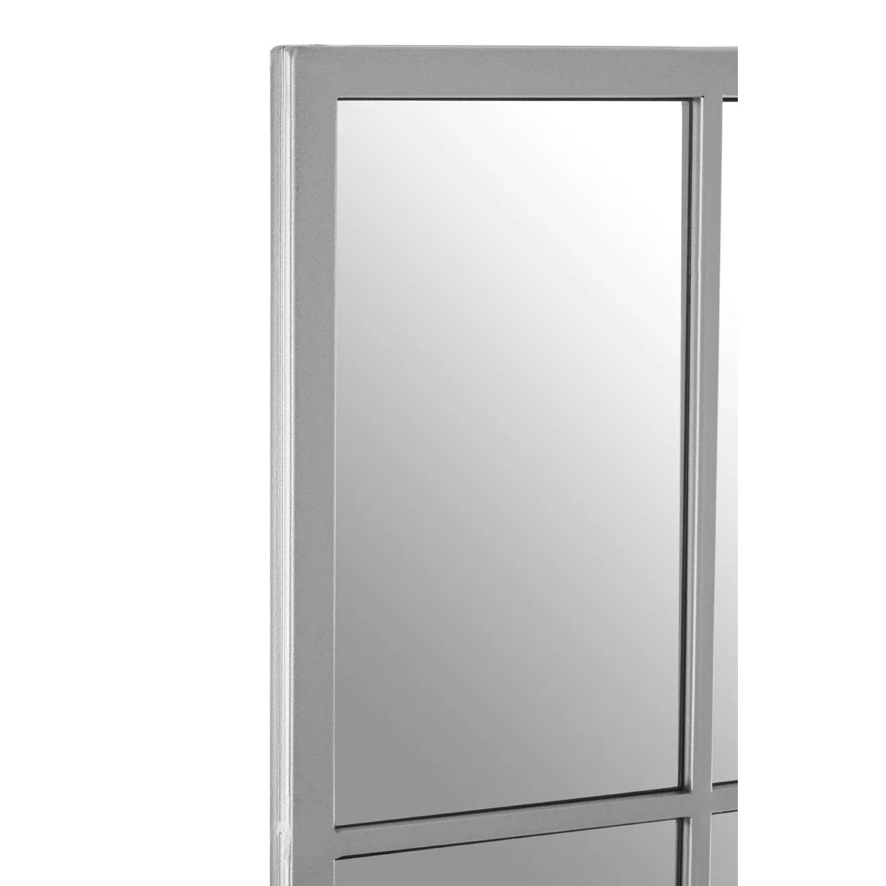 Portrait Rectangular Wall Grid Mirror