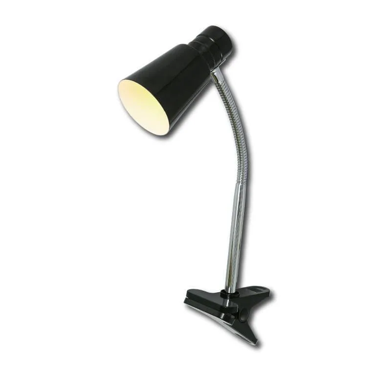 POWERPAC PP072 Clip Lamp W/ Energy Saving Bulb
