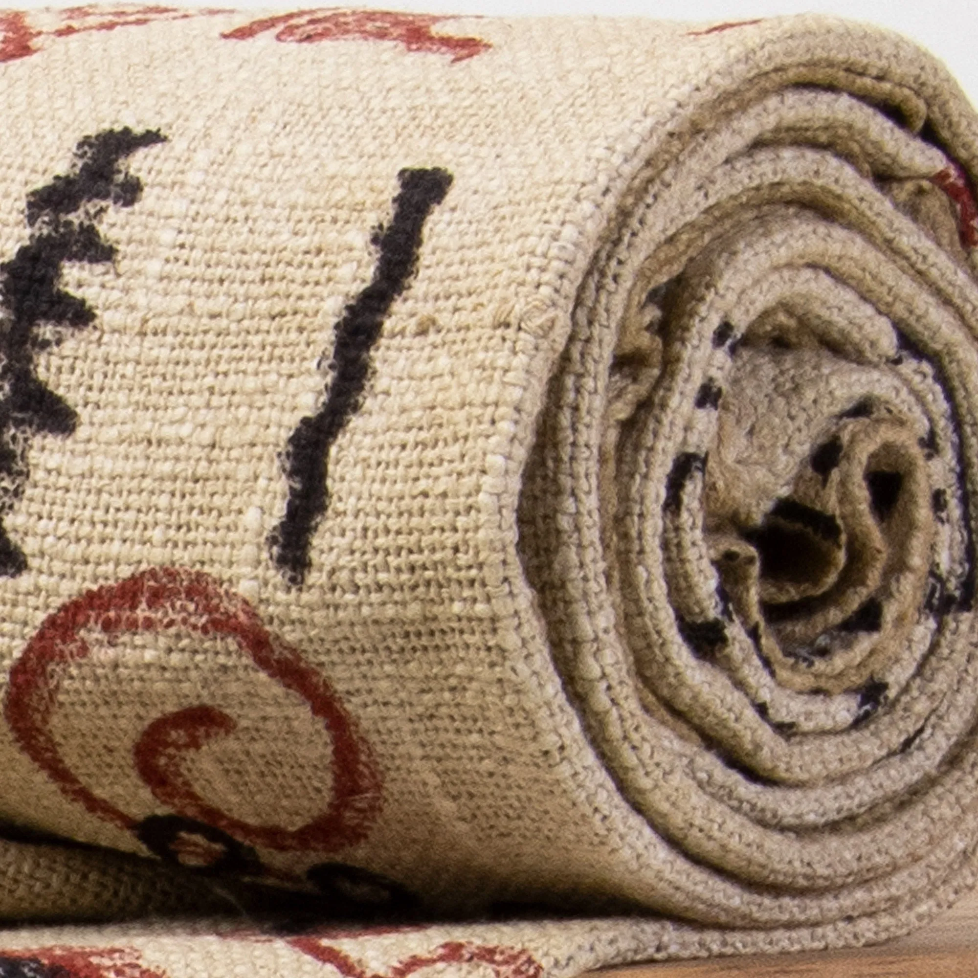Premium Block Print Cotton Chair Throws Blanket For Home Decor