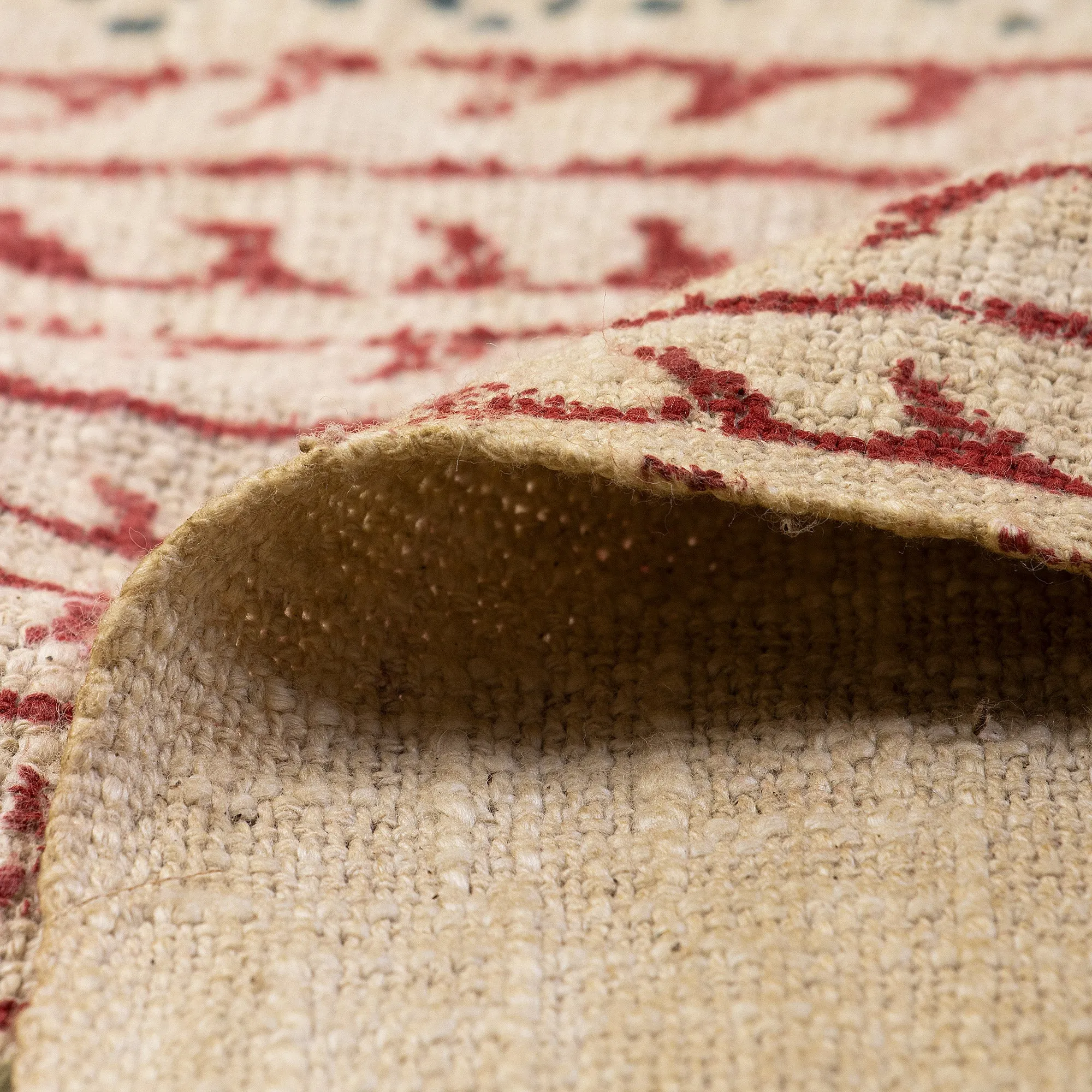 Premium Block Printed Organic Cotton Throws For Sofas