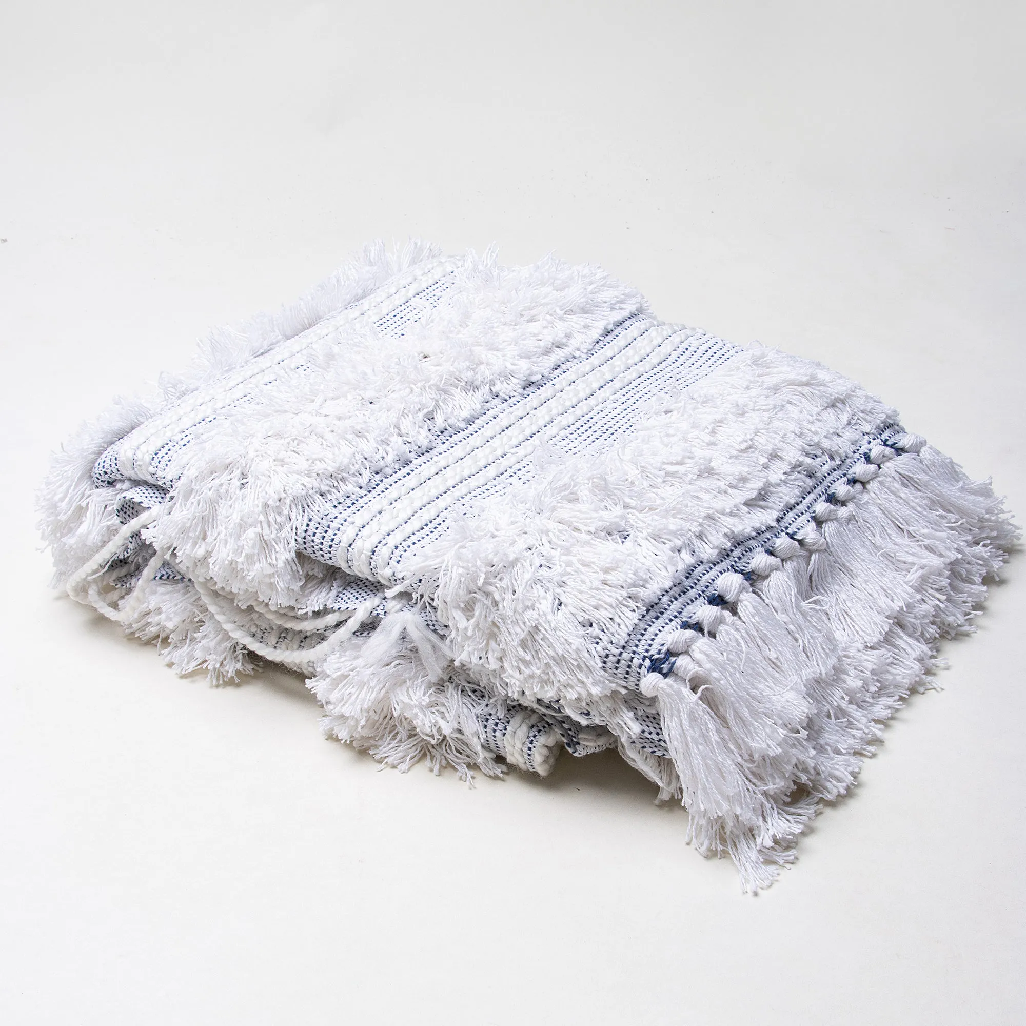 Premium Pure Cotton Decorative Tufted Bed Throw