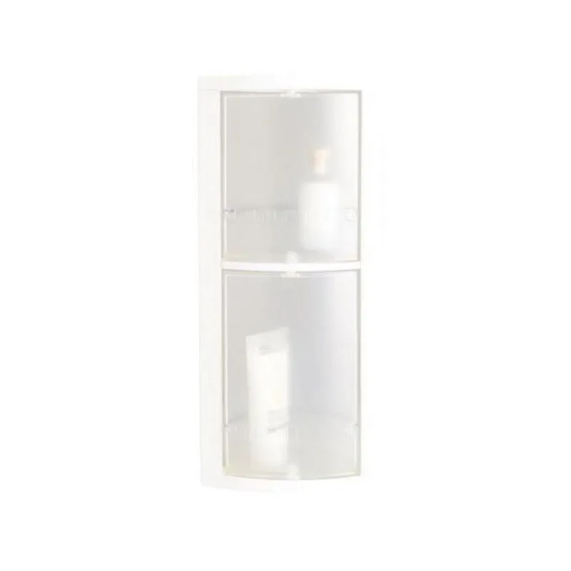 Primanova Bathroom Corner Shelf Stack of 2