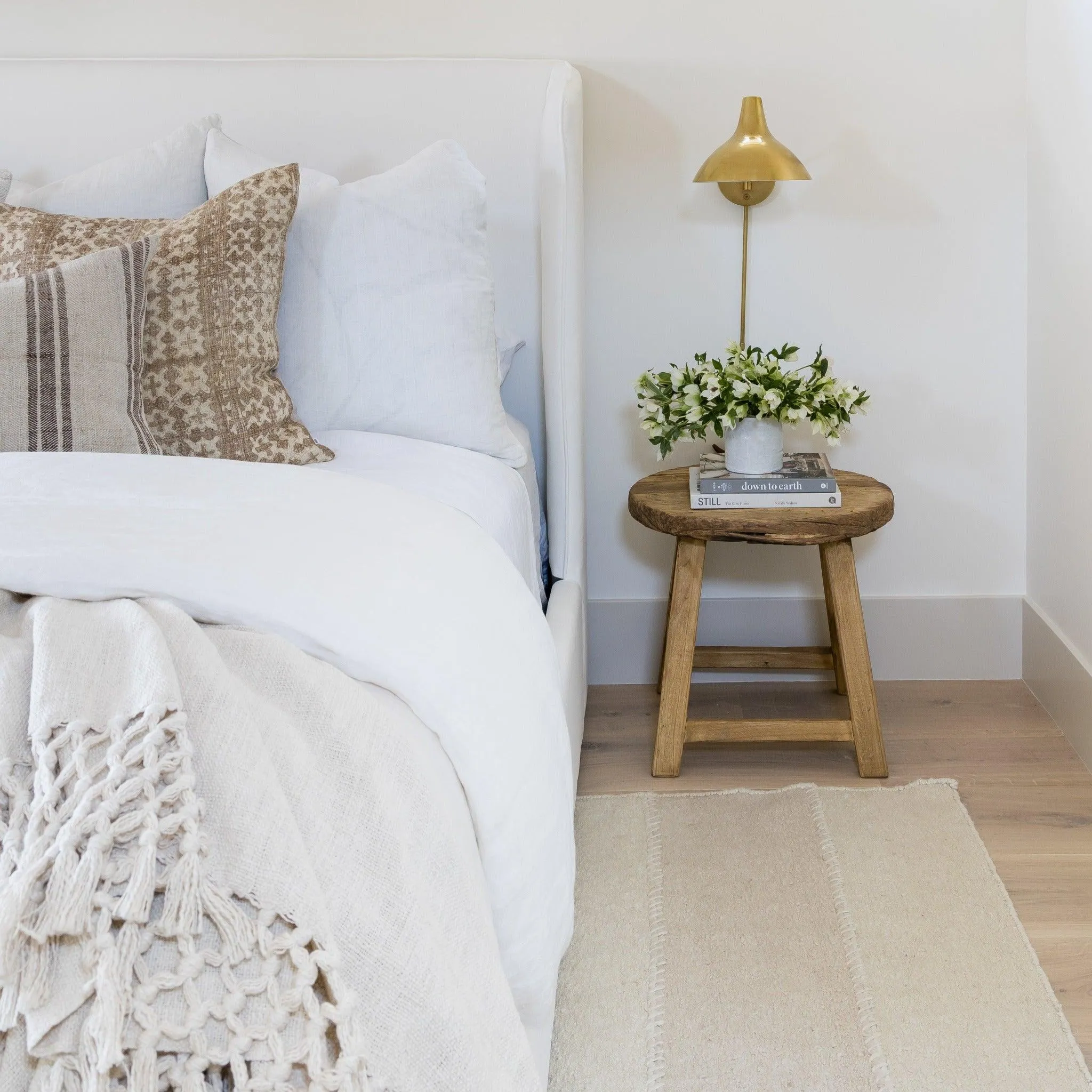 Pure Salt x Momeni Koukila Patch Ivory Rug