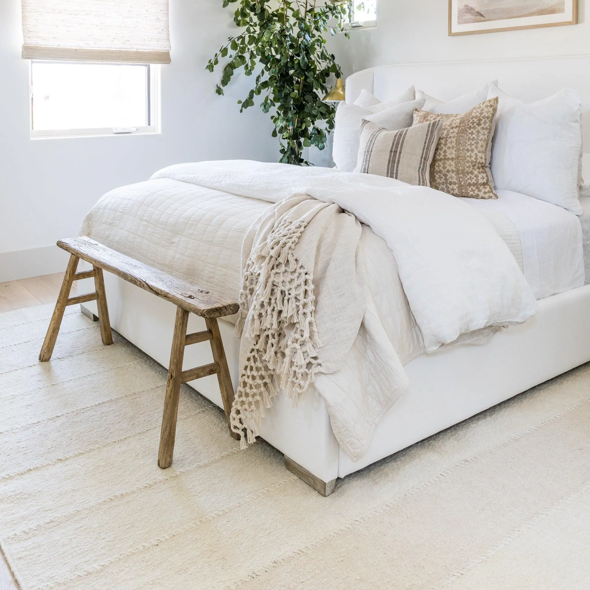 Pure Salt x Momeni Koukila Patch Ivory Rug