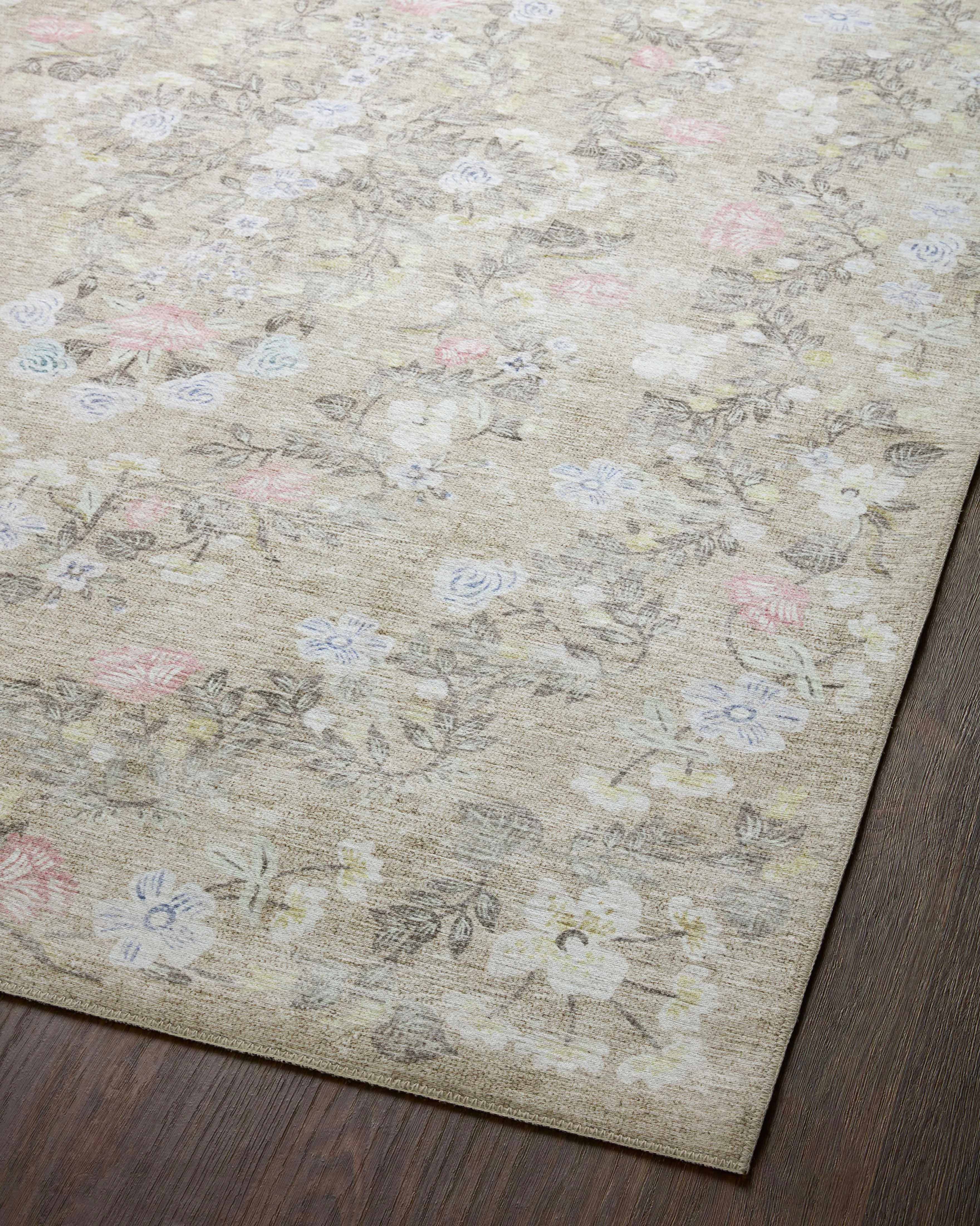 Rifle Paper Co. x Loloi Palais Khaki Rug