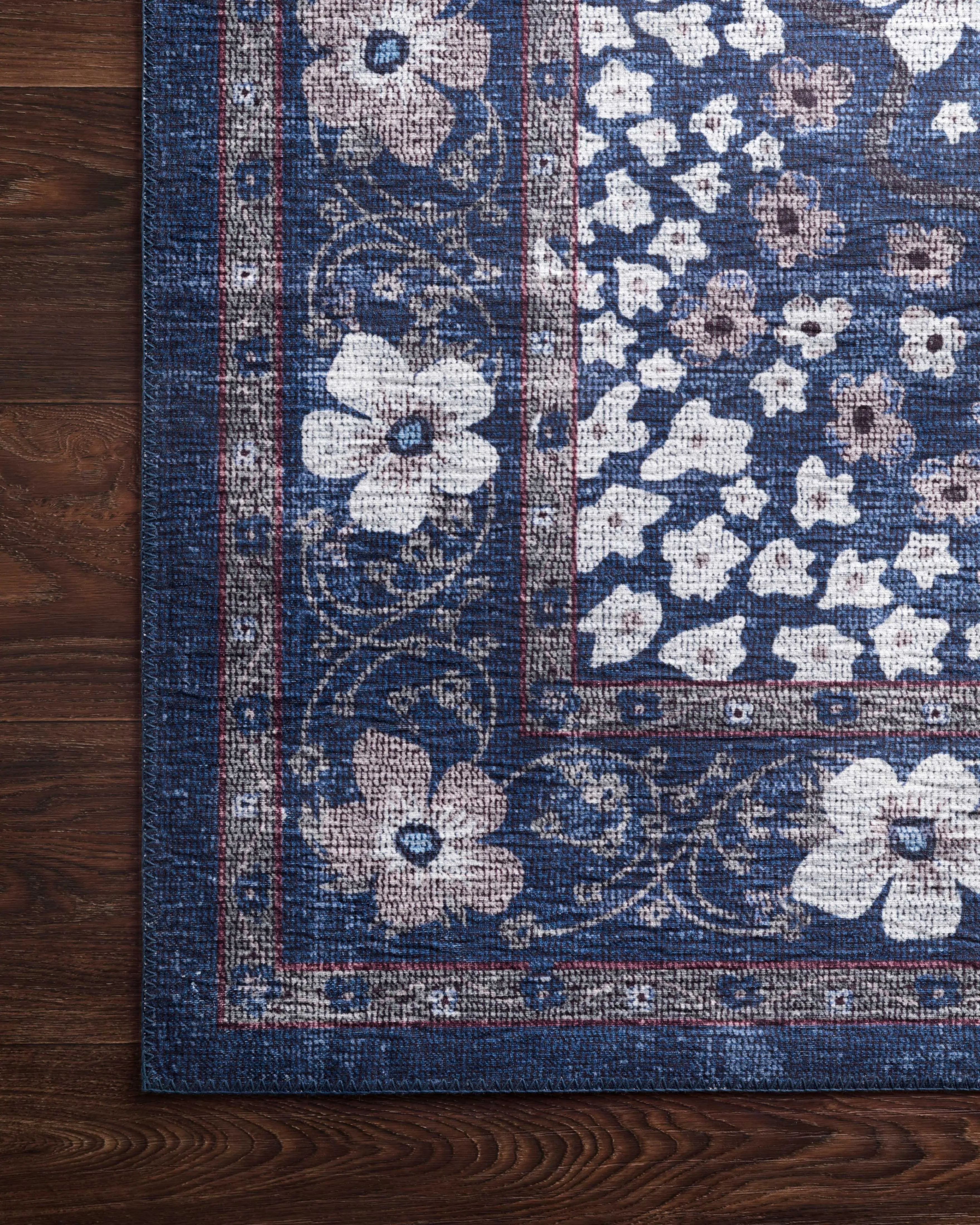 Rifle Paper Co. x Loloi Palais Navy Rug