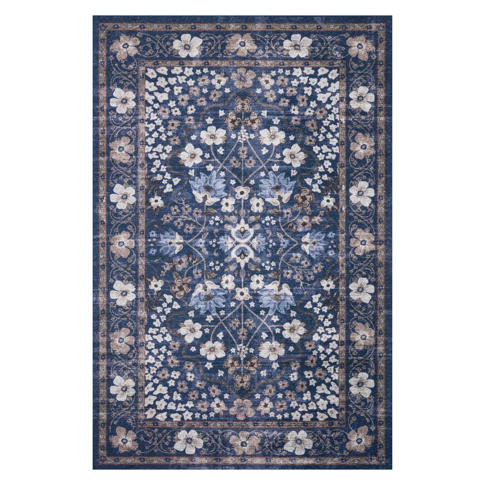 Rifle Paper Co. x Loloi Palais Navy Rug
