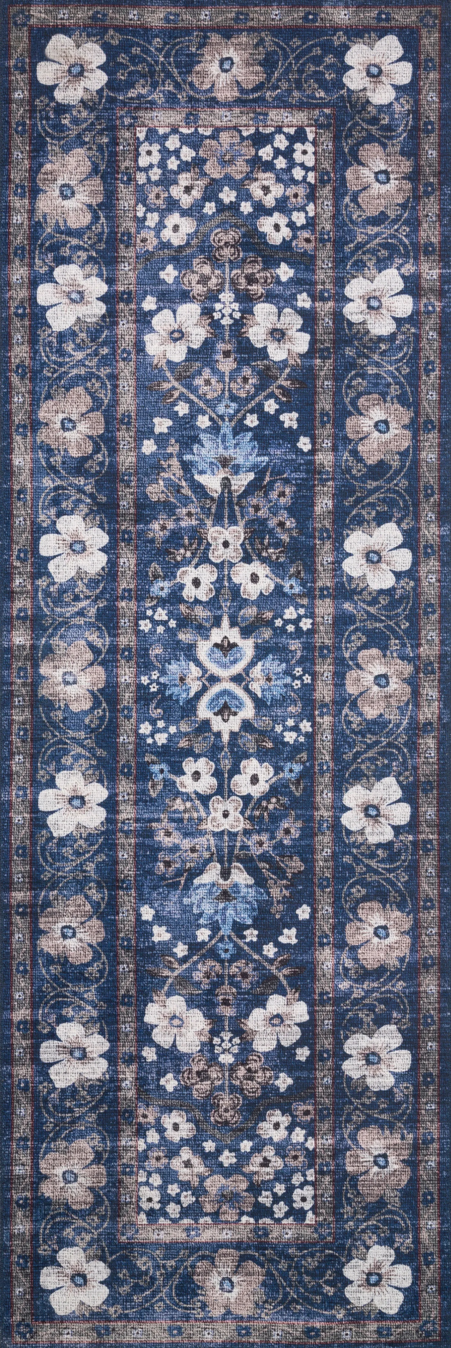 Rifle Paper Co. x Loloi Palais Navy Rug