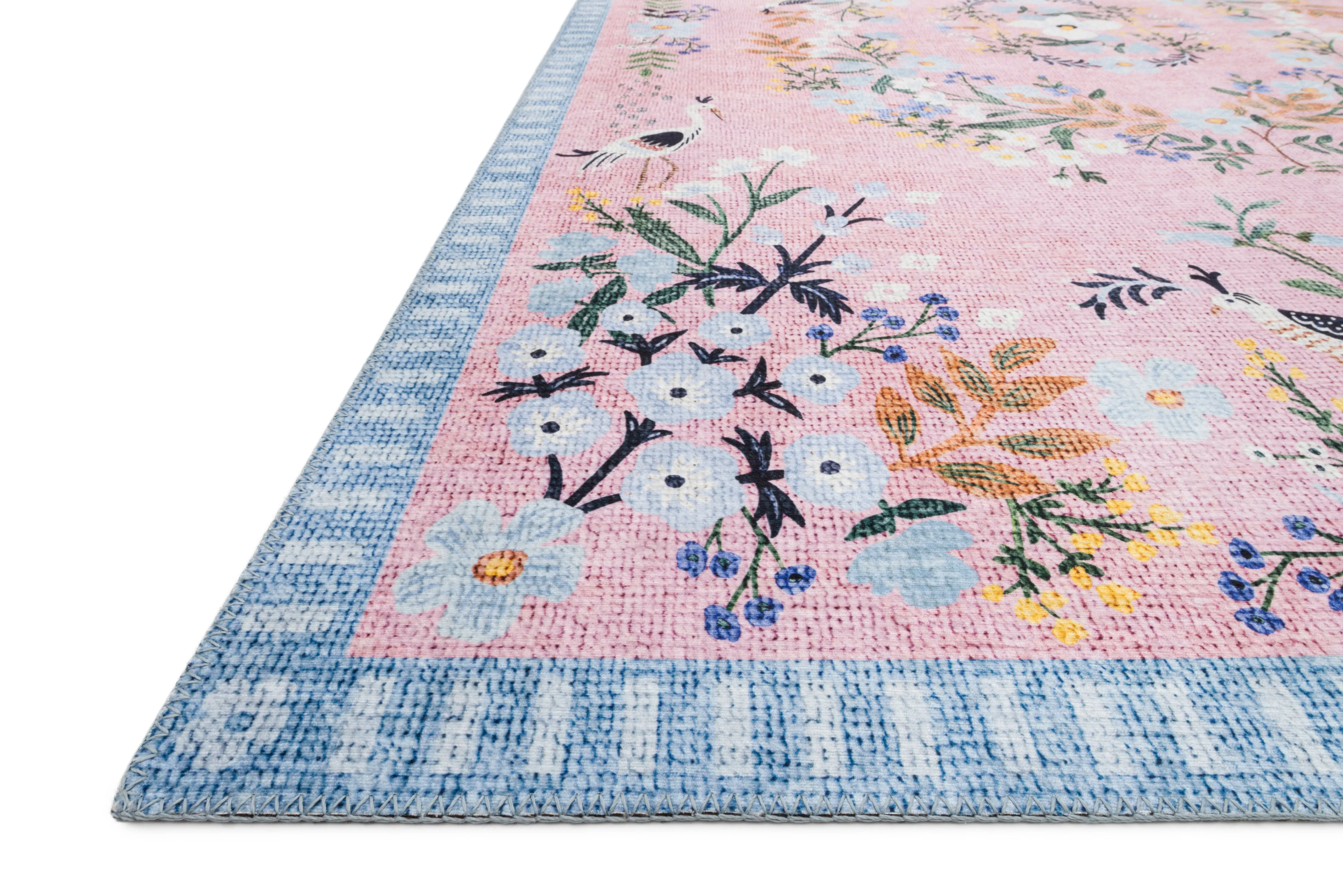 Rifle Paper Co. x Loloi Palais Rose / Sky Rug